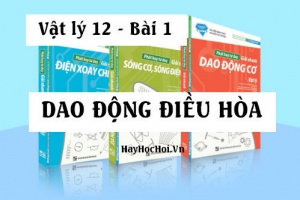Dao động điều hòa là gì? Viết phương trình dao động điều hòa và bài tập vận dụng - Vật lý 12 bài 1